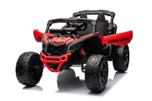 Elektrické buggy Can-am DK-CA003 červené – 24V s dálkovým ovládáním