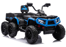 Elektrické čtyřkolka ATV s přívěsem 24V modré – JC606