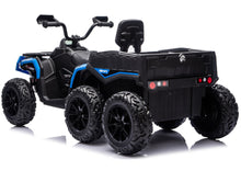 Elektrické čtyřkolka ATV s přívěsem 24V modré – JC606