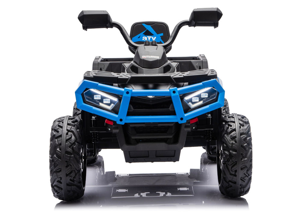 Elektrické čtyřkolka ATV s přívěsem 24V modré – JC606