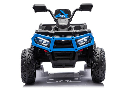 Elektrické čtyřkolka ATV s přívěsem 24V modré – JC606