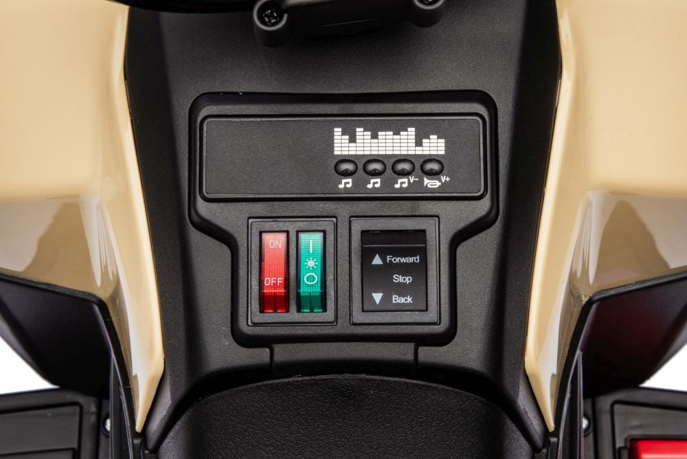 Elektrické dětské quad khaki GTS1155 pro nejmenší