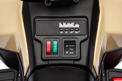 Elektrické dětské quad khaki GTS1155 pro nejmenší