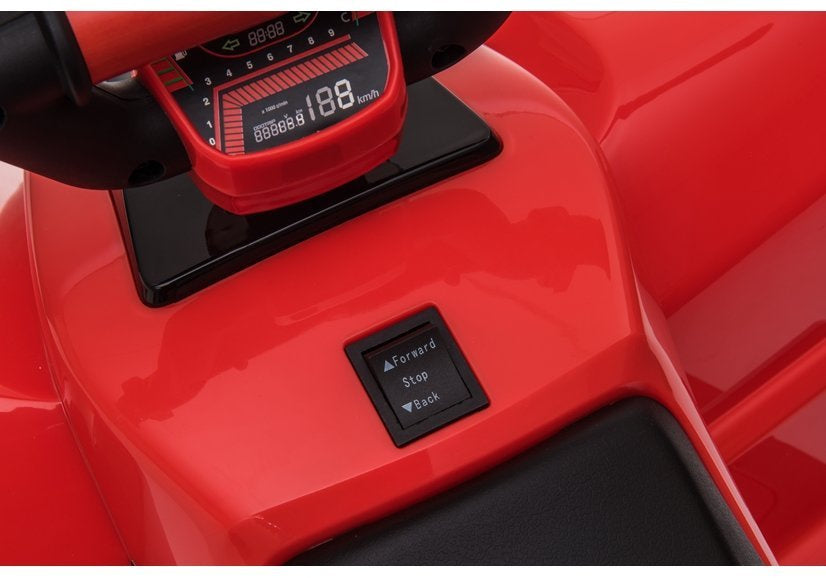Elektrické odrážedlo čtyřkolka XMX612 pro děti – červená