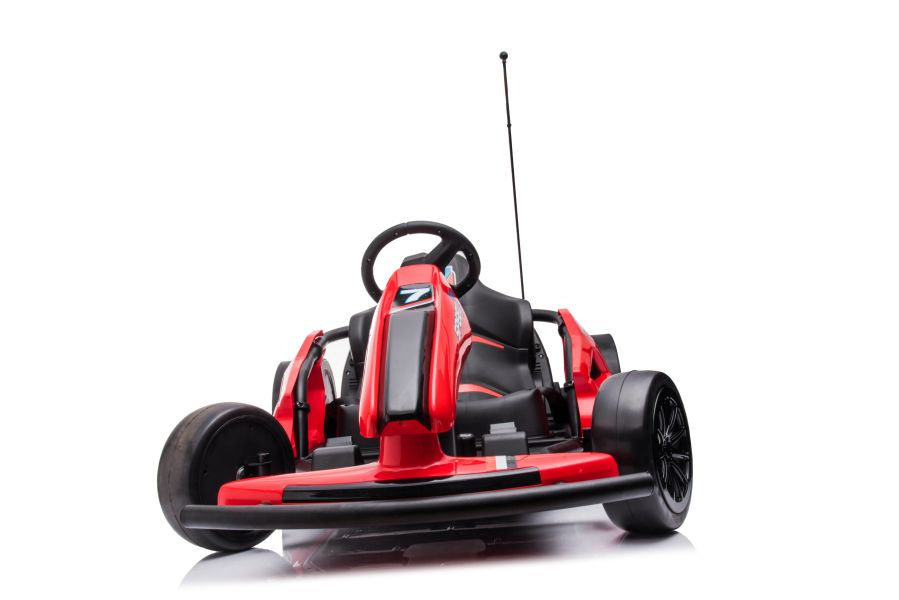Elektrický gokart A035 s drift funkcí červený