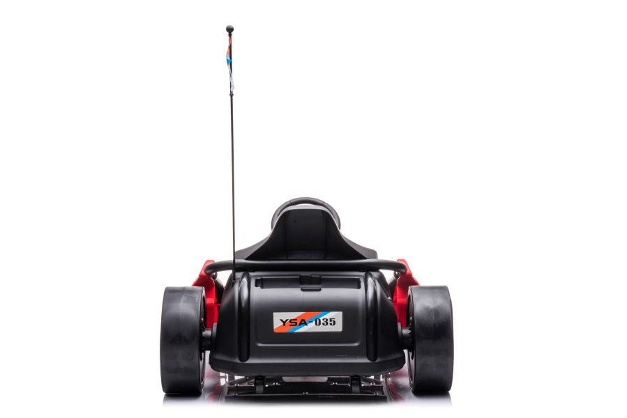 Elektrický gokart A035 s drift funkcí červený