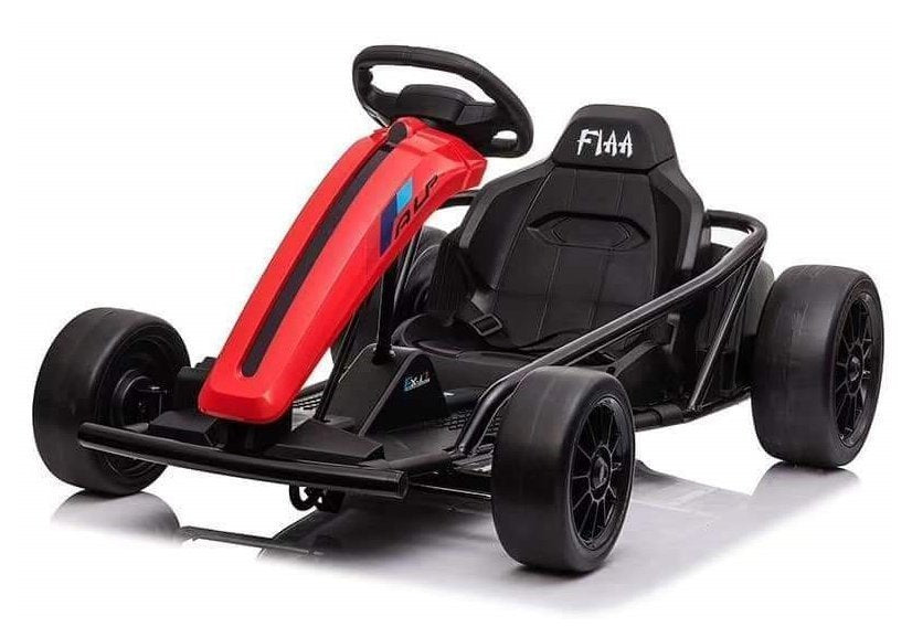 Elektrický gokart SX1968 s funkcí driftu – červený