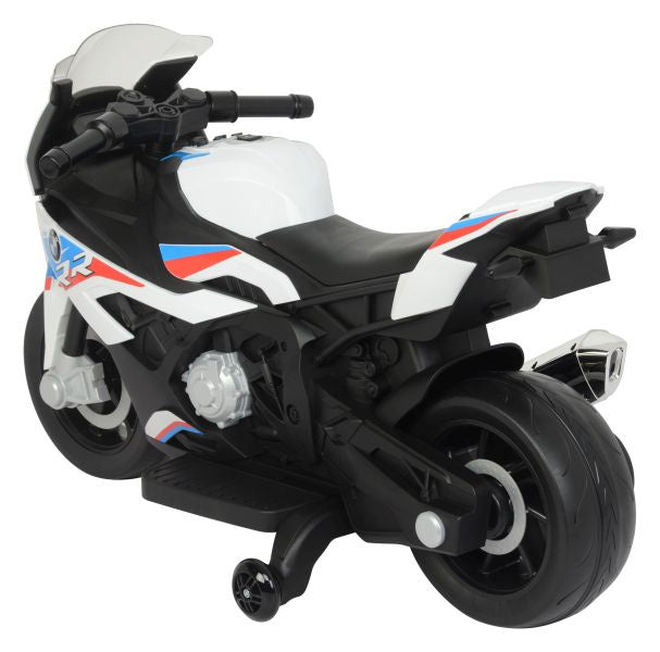 Elektrický motocykl na akumulátor BMW S1000RR bílý