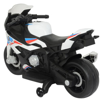 Elektrický motocykl na akumulátor BMW S1000RR bílý