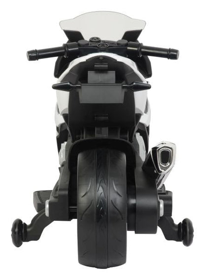 Elektrický motocykl na akumulátor BMW S1000RR bílý