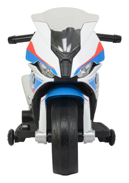Elektrický motocykl na akumulátor BMW S1000RR bílý