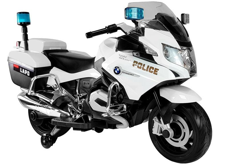 Elektrický motor BMW R1200 policie pro děti od 3 let bílý