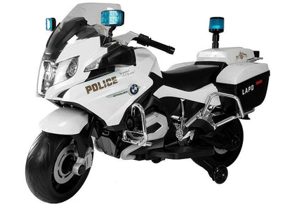 Elektrický motor BMW R1200 policie pro děti od 3 let bílý