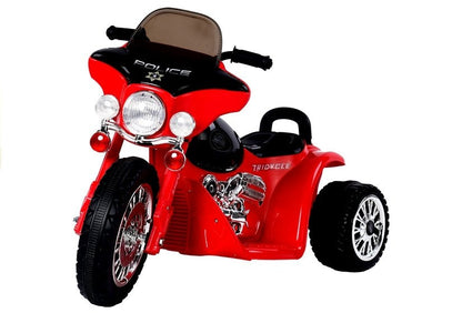 Elektrický motor na akumulator pro děti od 3 let červený JT568