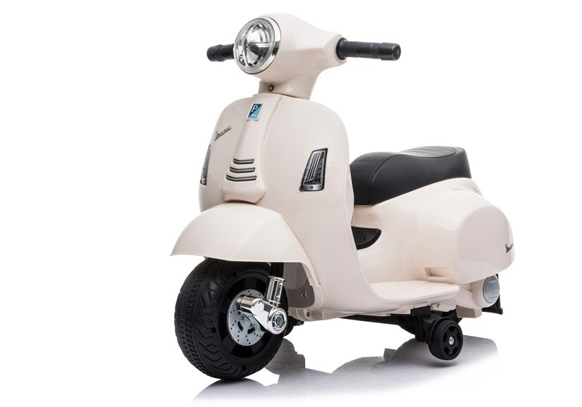 Elektrický skuter na akumulator pro děti Vespa GTS 300 Mini bílý