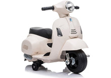 Elektrický skuter na akumulator pro děti Vespa GTS 300 Mini bílý