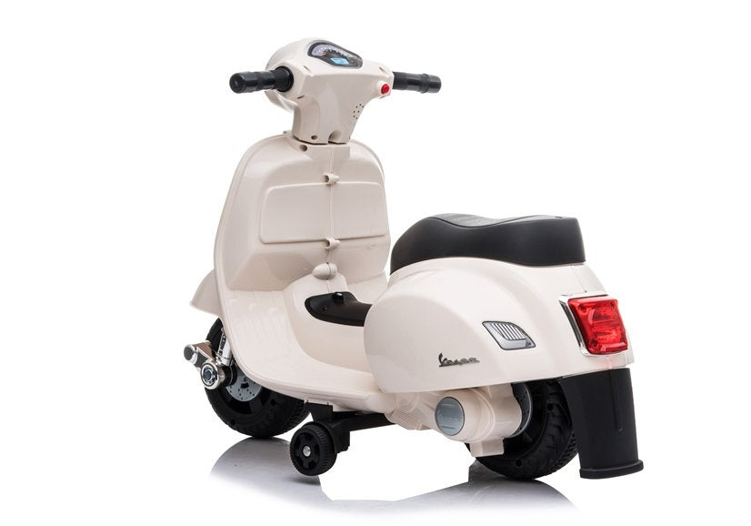 Elektrický skuter na akumulator pro děti Vespa GTS 300 Mini bílý