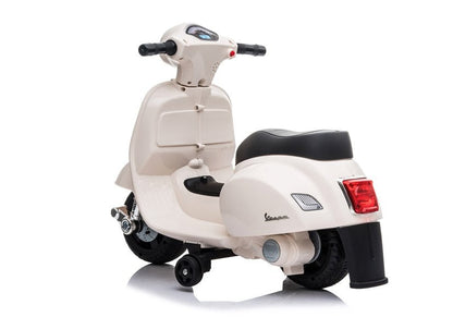 Elektrický skuter na akumulator pro děti Vespa GTS 300 Mini bílý