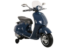 Elektrický skuter na akumulátor pro děti Vespa GTS 300 modrý