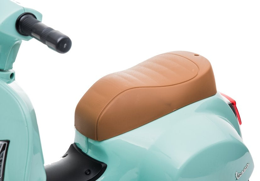 Elektrický skútr na akumulátor pro děti Vespa GTS 300 Mini tyrkysový