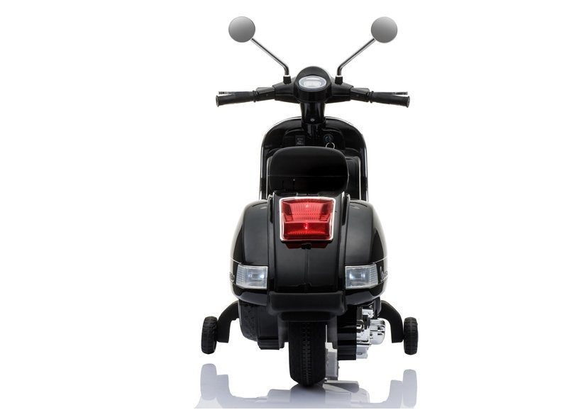 Elektrický skútr na akumulátor – Vespa černý | E skútr