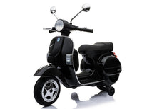 Elektrický skútr na akumulátor – Vespa černý | E skútr