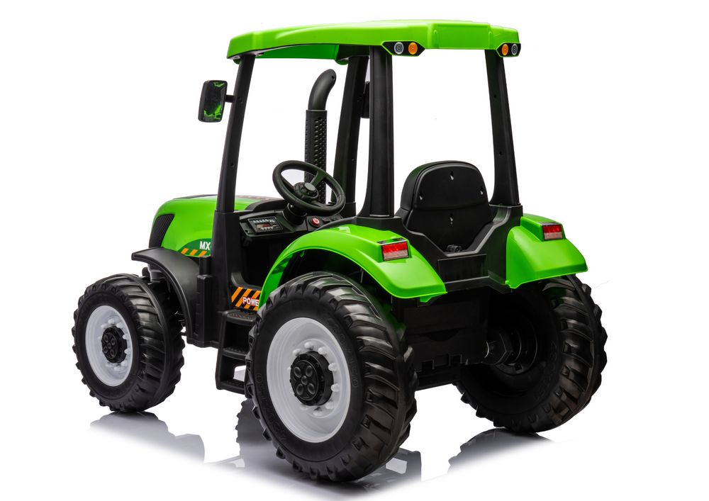 Elektrický traktor A011 24V pro děti – zelený