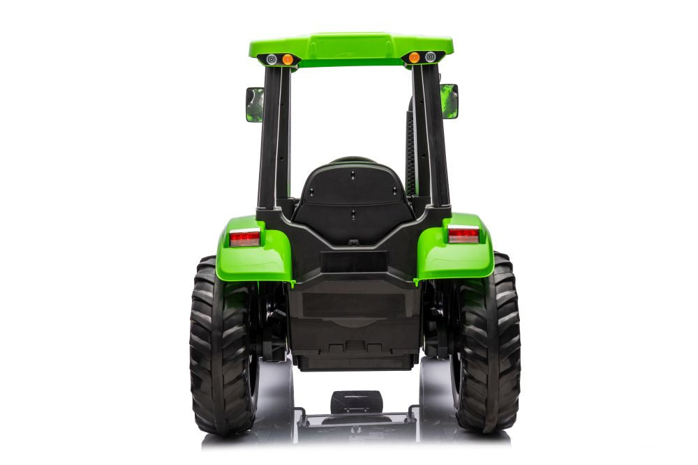 Elektrický traktor A011 24V pro děti – zelený