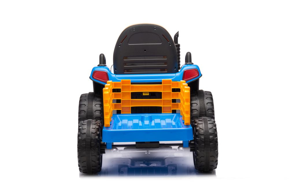 Elektrický traktor BBH-030 modrý s dálkovým ovládáním