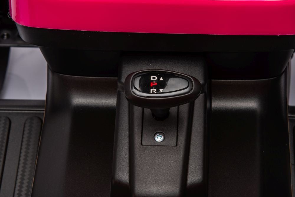 Elektrický traktor BBH-030 růžový s dálkovým ovládáním
