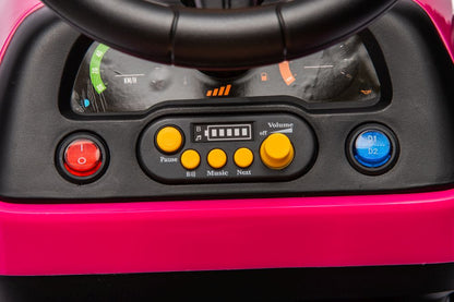 Elektrický traktor BBH-030 růžový s dálkovým ovládáním