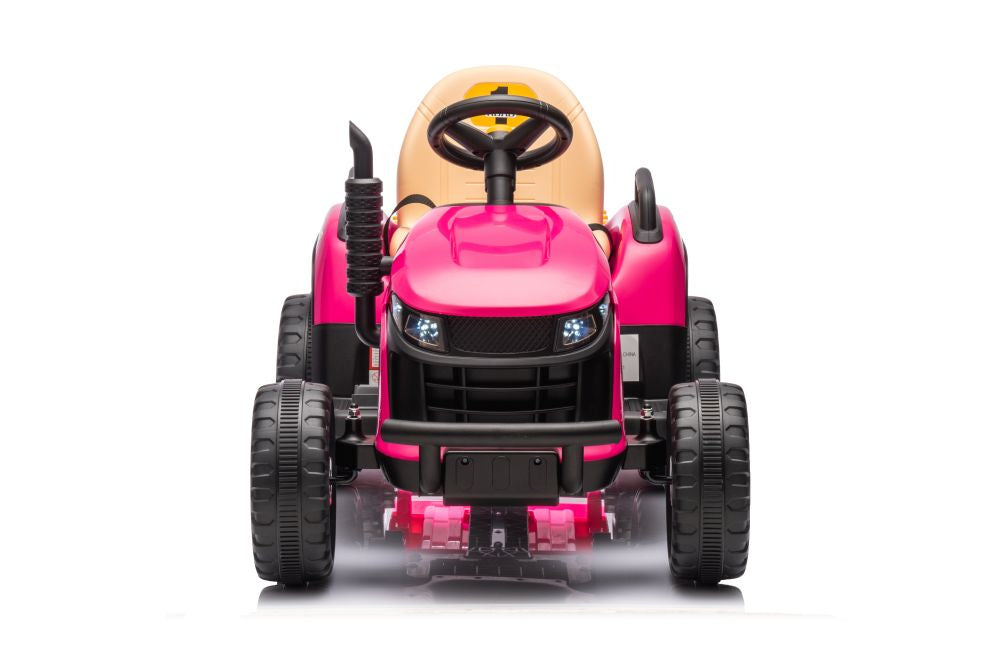 Elektrický traktor BBH-030 růžový s dálkovým ovládáním