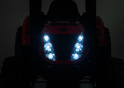 Elektrický traktor na baterie 24V červený A011 – dětské vozítko