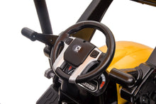 Elektrický traktor s přívěsem Hercules žlutý 24V