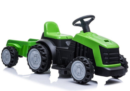 Elektrický traktor s přívěsem – na akumulátor TR1908T | zelený