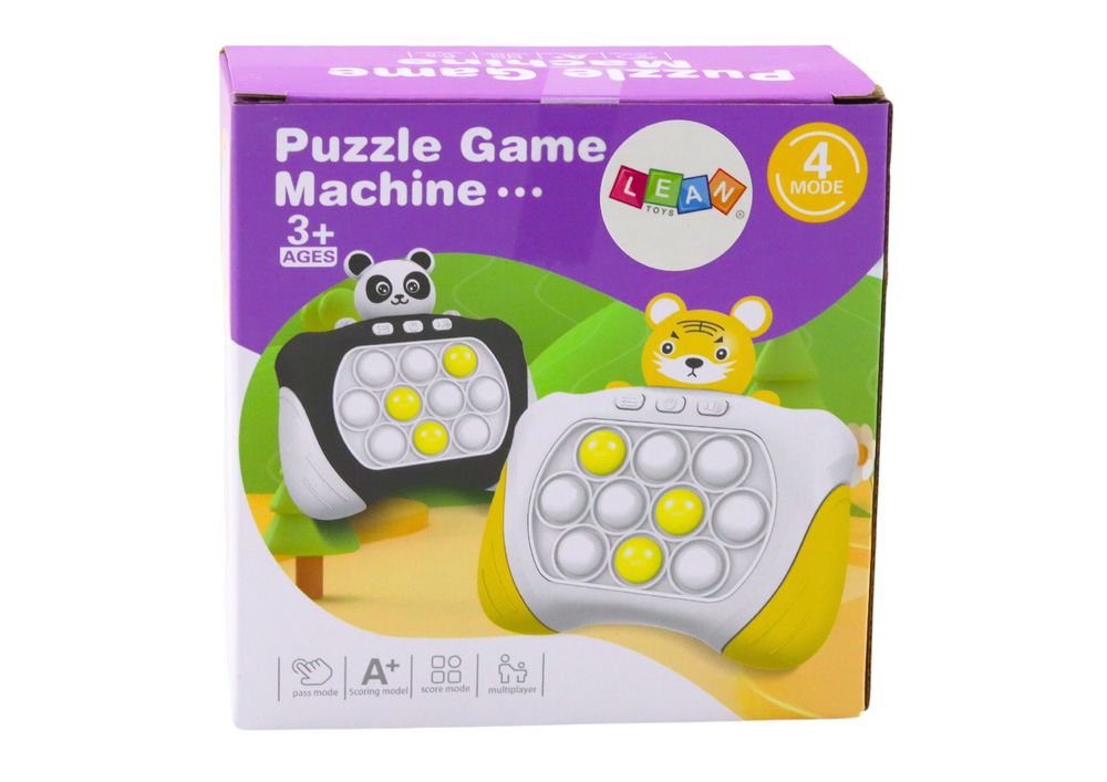 Elektronická herní konzole Pop It panda se zvuky