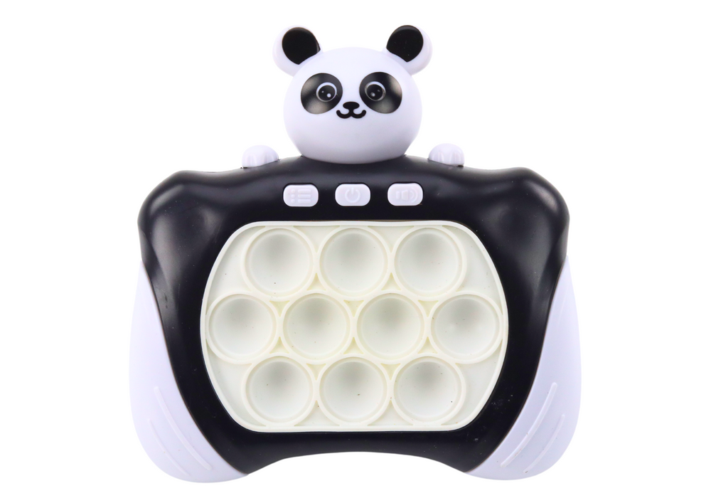 Elektronická herní konzole Pop It panda se zvuky