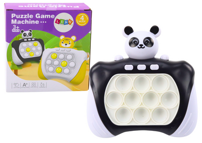 Elektronická herní konzole Pop It panda se zvuky