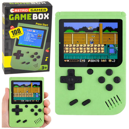 Elektronická herní konzole retro 108 her v 1 s LCD obrazovkou