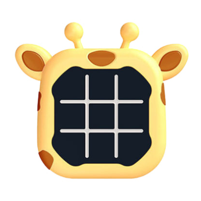 Elektronická hra 3v1 piškvorky memory žirafa žlutá