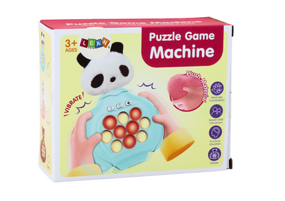 Elektronická hra Pop It panda s vibracemi a zvuky modrá