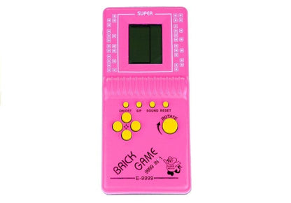 Elektronická hra Tetris kapesní – s displejem | růžová