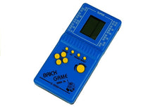 Elektronická hra Tetris kapesní s LCD displejem modrá