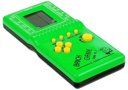 Elektronická hra Tetris kapesní s LCD displejem zelená