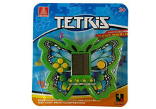 Elektronická hra Tetris motýl pro trénování mysli zelená