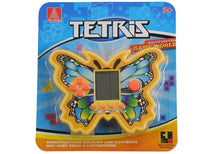 Elektronická hra Tetris motýl žlutý