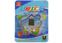 Elektronická kapesní hra Tetris hvězdička oranžová