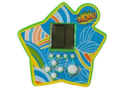 Elektronická kapesní hra Tetris hvězdička zelená