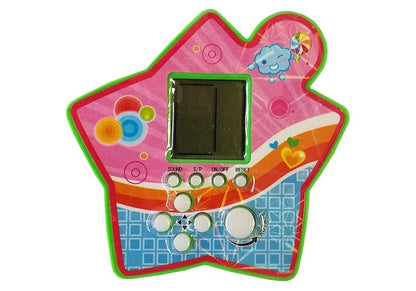 Elektronická kapesní hra Tetris hvězdička zelená