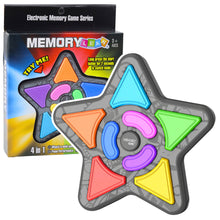 Elektronická logická hra Memory hvězda – se světly 4v1